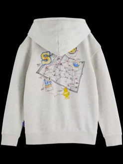 New RELAXED-FIT ZIP-THROUGH ARTWORK HOODIE Kids/BOY Sweatshirts & Hoodies