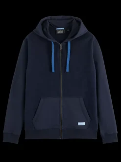 Clearance Reverse terry zip through hoodie Sweatshirts & Hoodies