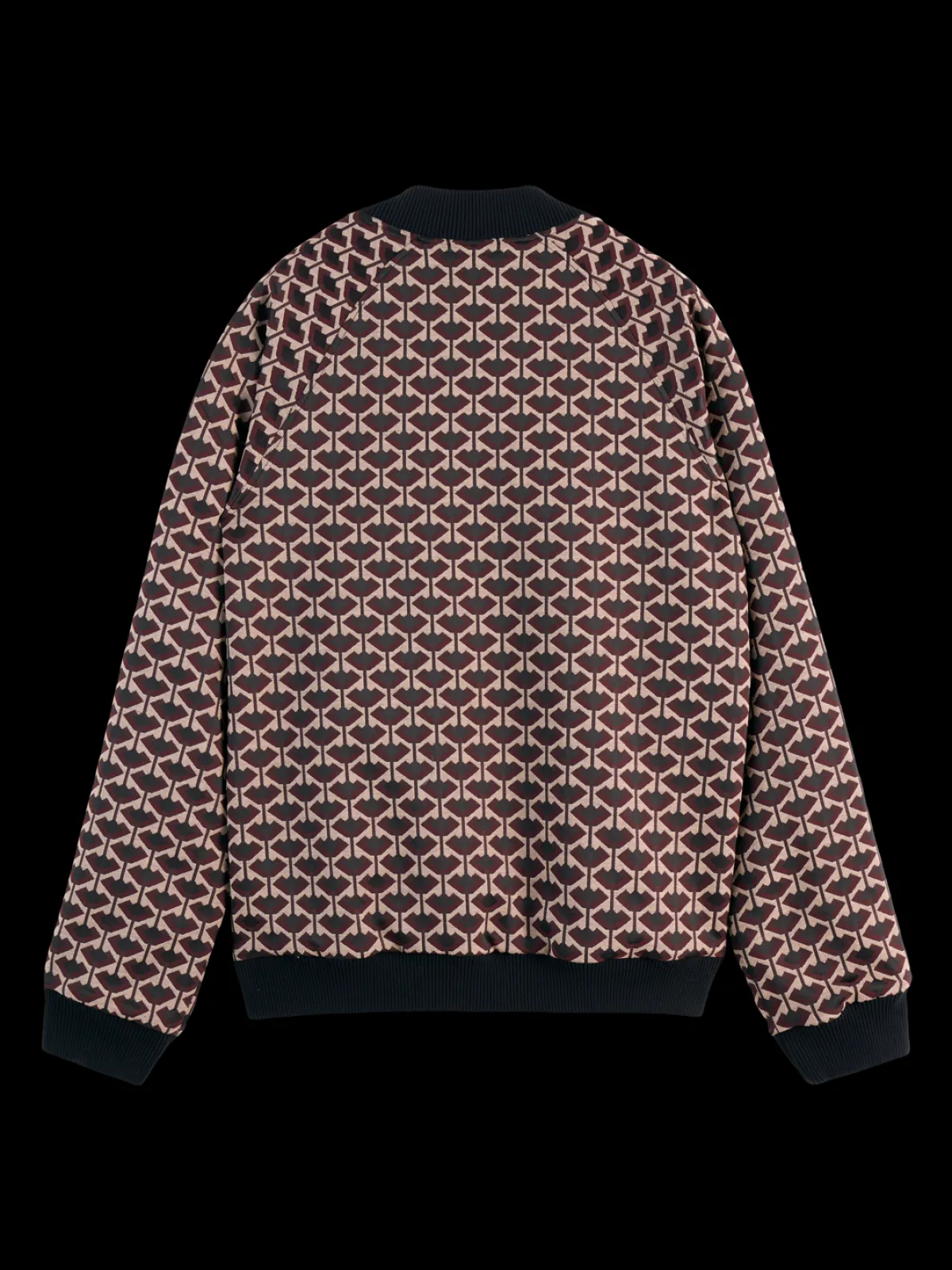 Online REVERSIBLE JACQUARD BOMBER JACKET Jackets & Coats