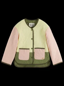 Sale REVERSIBLE LIGHT PADDED JACKET Kids Jackets & Coats