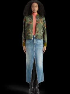 Outlet Reversible vertical quilt bomber Women Jackets & Coats