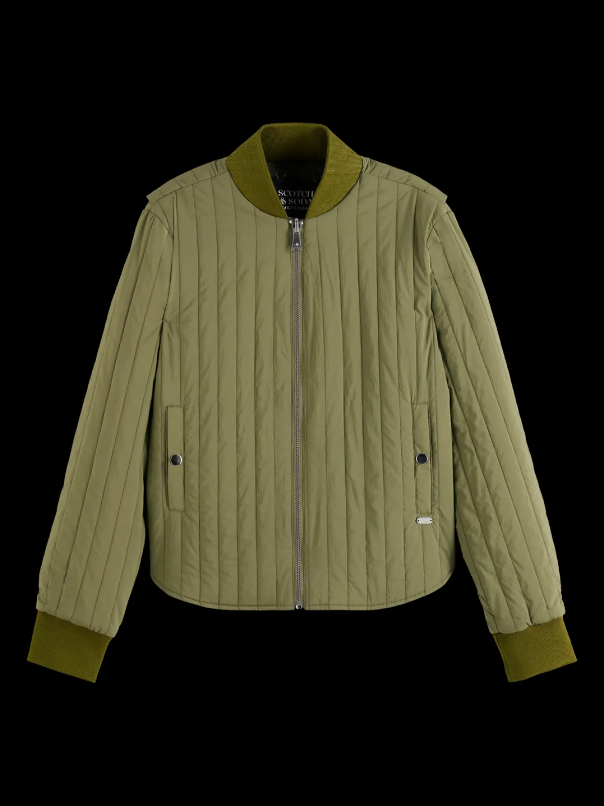 Outlet Reversible vertical quilt bomber Women Jackets & Coats