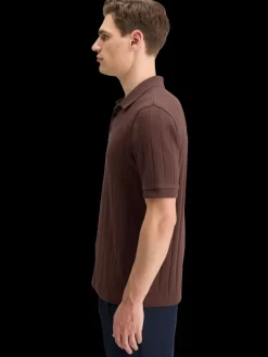 New RIB KNITTED POLO T-shirts & Polo Shirts