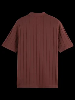 New RIB KNITTED POLO T-shirts & Polo Shirts