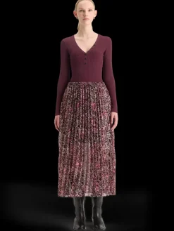New RIBBED FITTED PULLOVER Women Knitwear