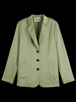 New SB SATIN BLAZER Women Blazers