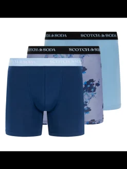 Discount SCOTCH & SODA MEN'S UNDERWEAR SS24 - 3PK BOXER BRIEF (PRINT) Underwear & Socks