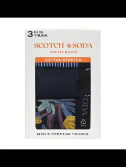 Discount SCOTCH & SODA MEN'S UNDERWEAR SS24 - 3PK BOXER BRIEF (PRINT) Underwear & Socks