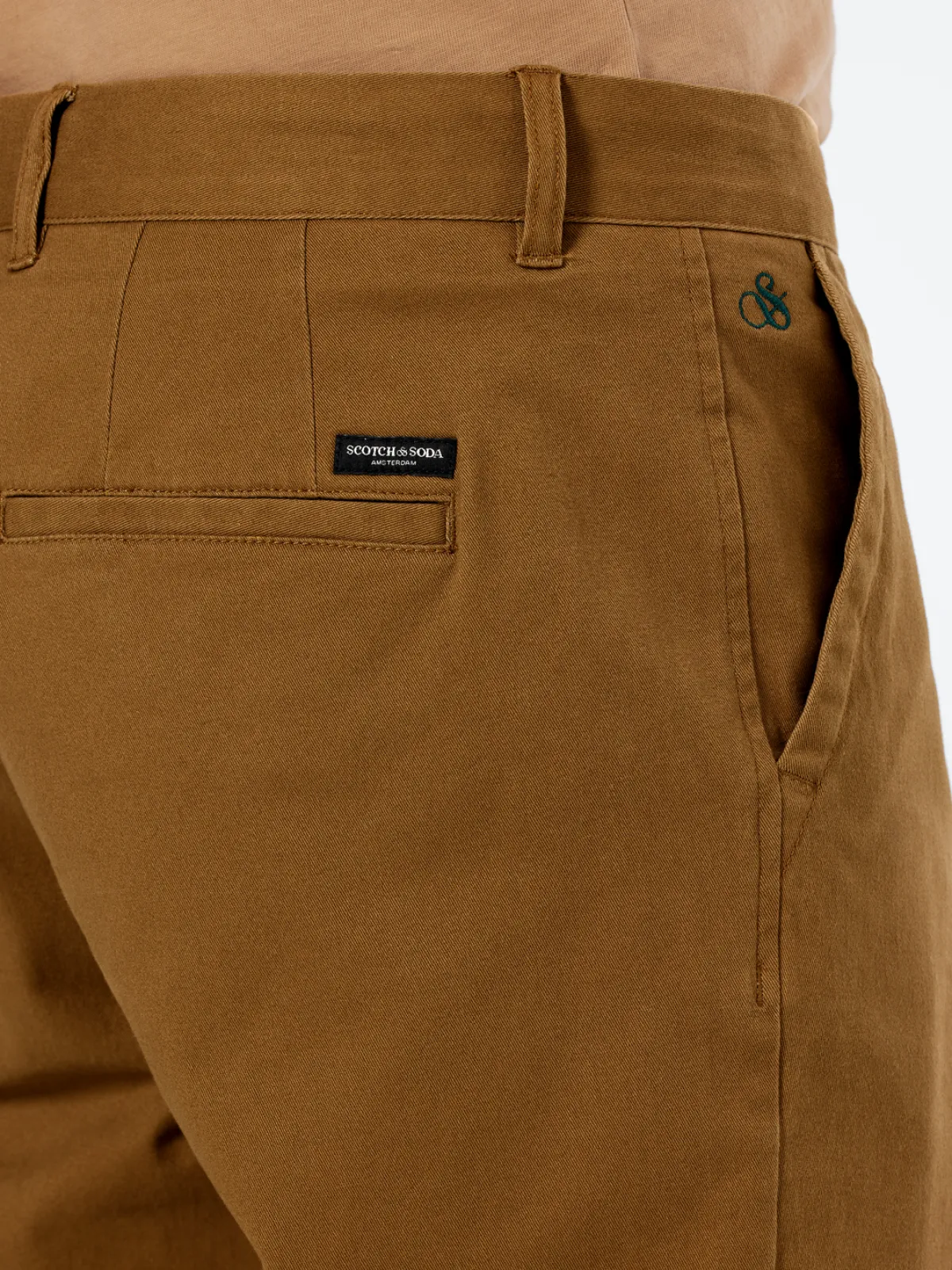 Clearance Seasonal core - Stuart washed cotton blend chino Pants