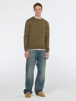 Online Seasonal core - viscose regular fit crewneck Knitwear