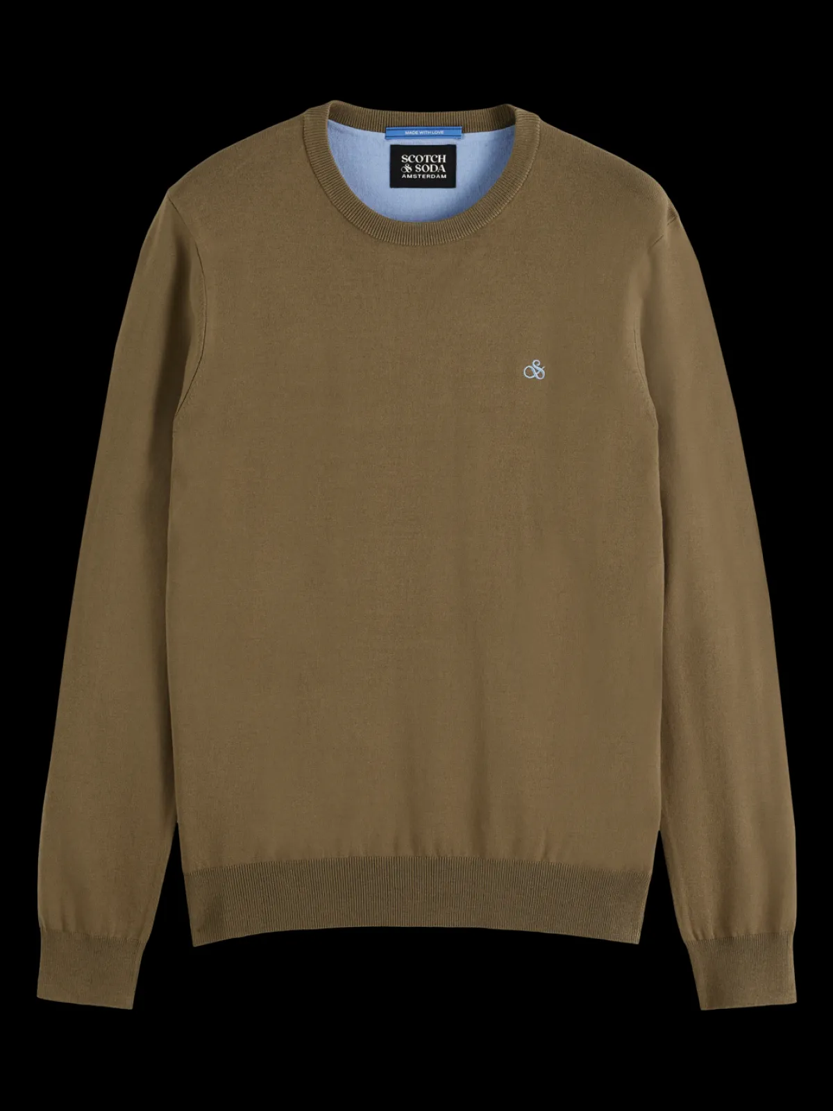 Online Seasonal core - viscose regular fit crewneck Knitwear