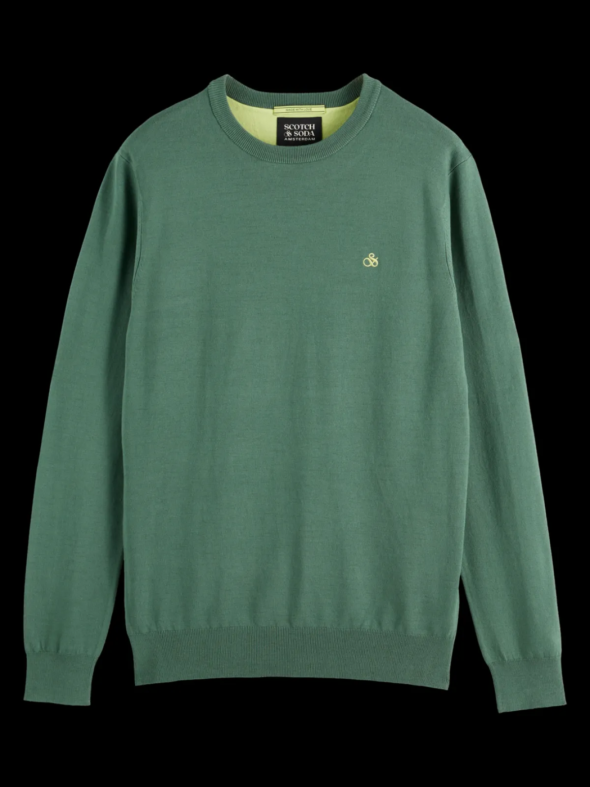 Online Seasonal core - viscose regular fit crewneck Knitwear