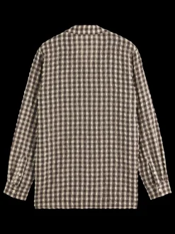 Online SEERSUCKER WOOL BLEND CHECK SHIRT Shirts