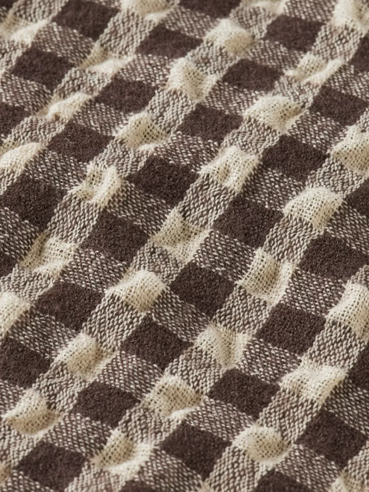 Online SEERSUCKER WOOL BLEND CHECK SHIRT Shirts