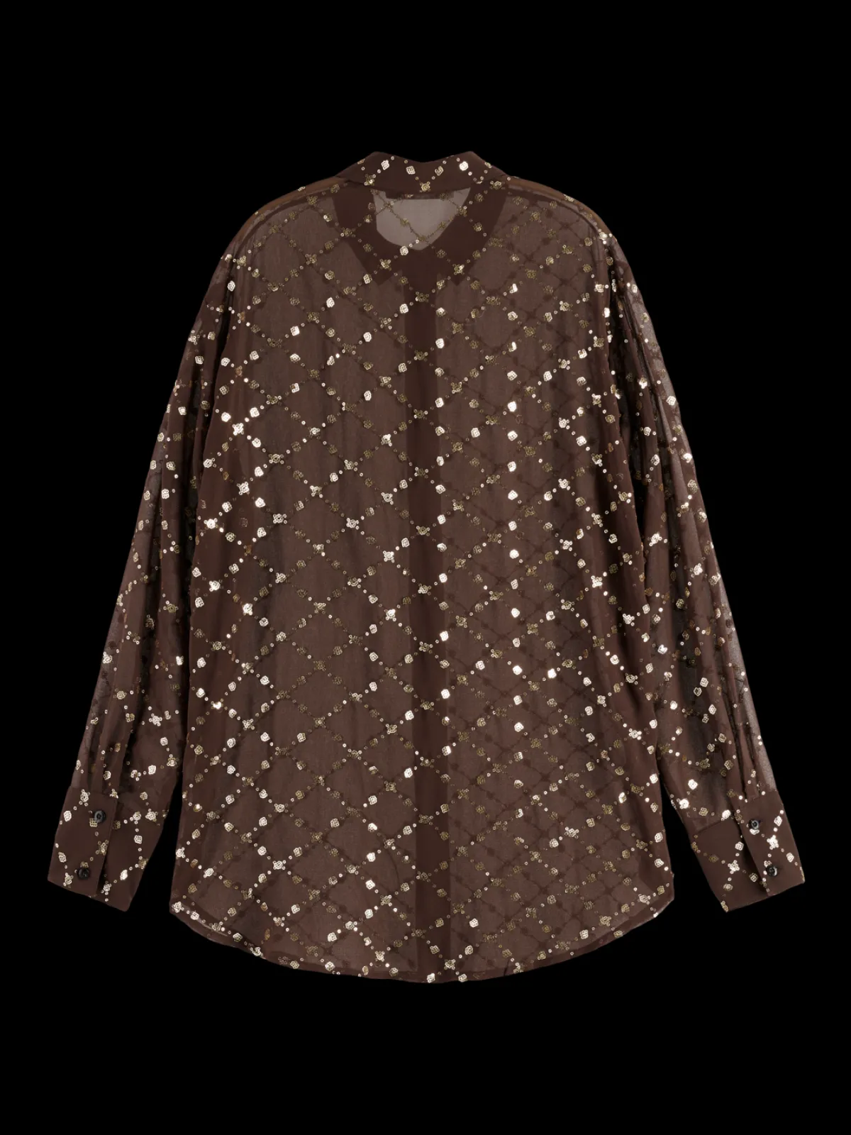 Clearance SEQUIN SHIRT Women Blouses & Shirts