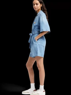 New SHORT SLEEVE PLAYSUIT  SEA SHELLS Women Dresses & Jumpsuits