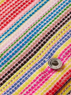 Discount SHORT TRUCKER JACKET IN MULTI COLOUR STRIPE Women Blazers|Jackets & Coats