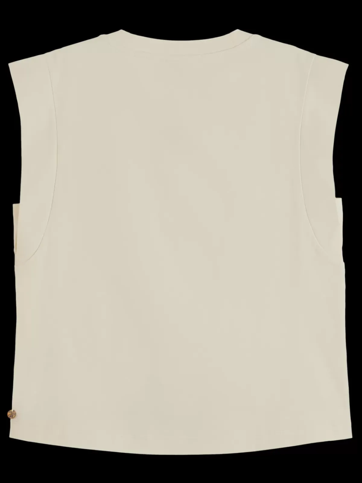 Fashion SIDE PANEL INSERT TANK Women Tops & T-shirts