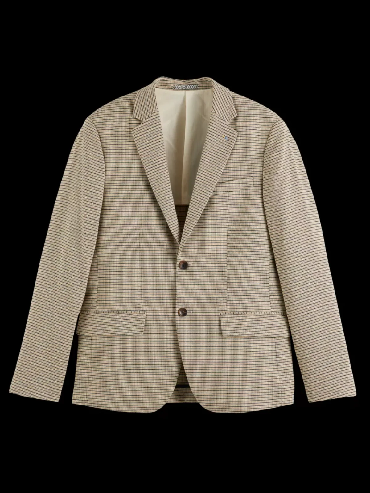 Hot Single breasted yarn-dyed blazer Blazers & Waistcoats