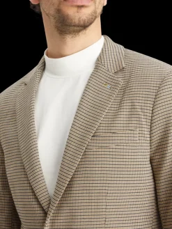 Hot Single breasted yarn-dyed blazer Blazers & Waistcoats