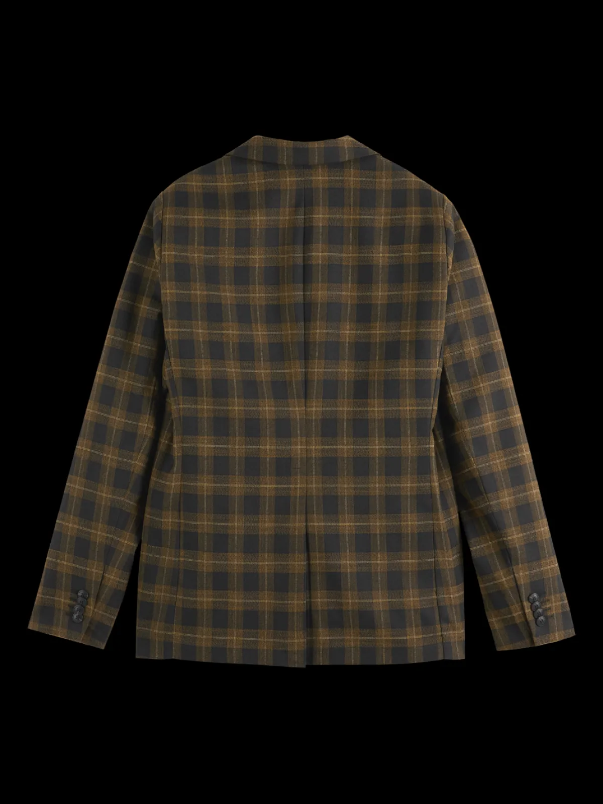 New Single-breasted yarn-dyed check regular fit blazer Blazers & Waistcoats