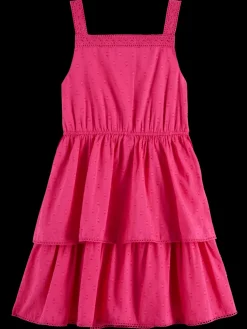 Clearance Sleeveless clip jacquard dress Kids Dresses & Jumpsuits