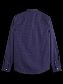 Discount Slim fit ditsy aop shirt Shirts