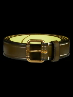 Clearance Slim leather belt Leather Accessories