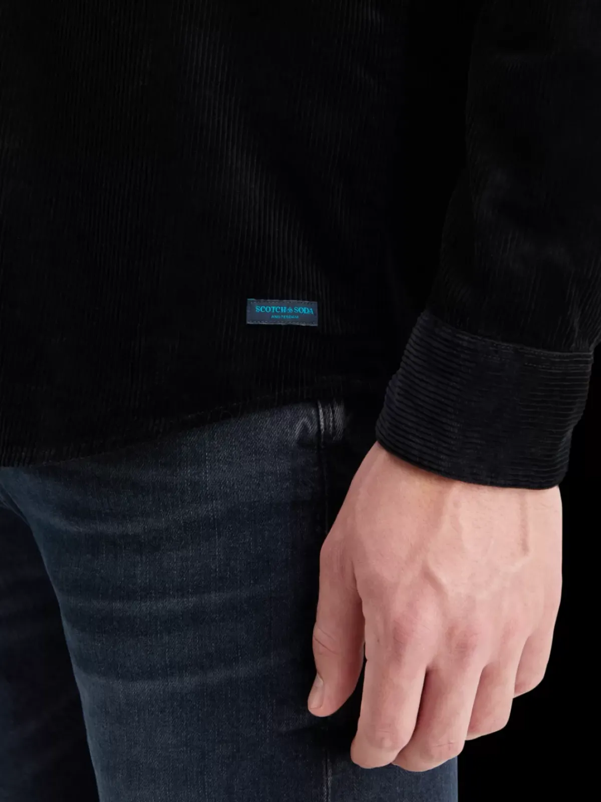 New SOLID CORDUROY SHIRT Shirts