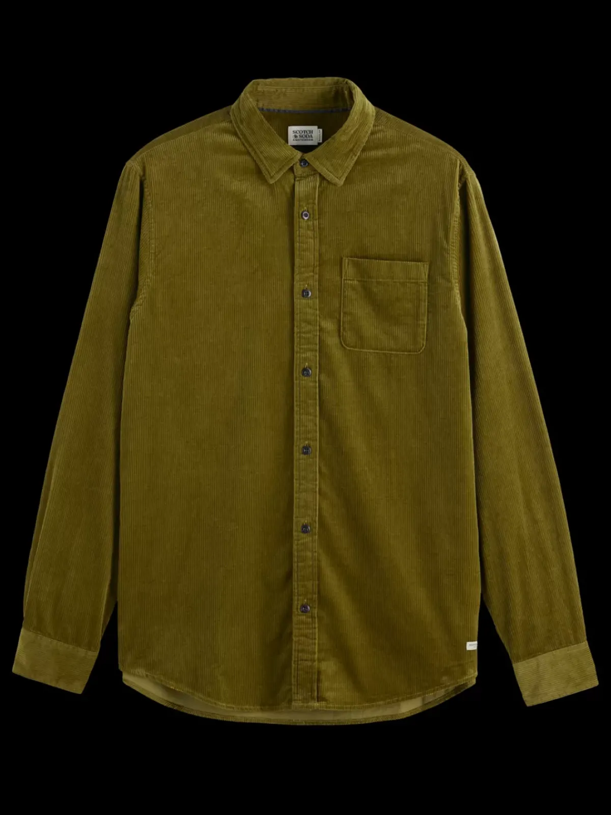 New SOLID CORDUROY SHIRT Shirts