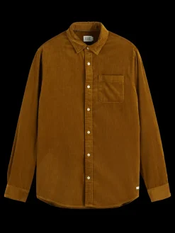 New SOLID CORDUROY SHIRT Shirts