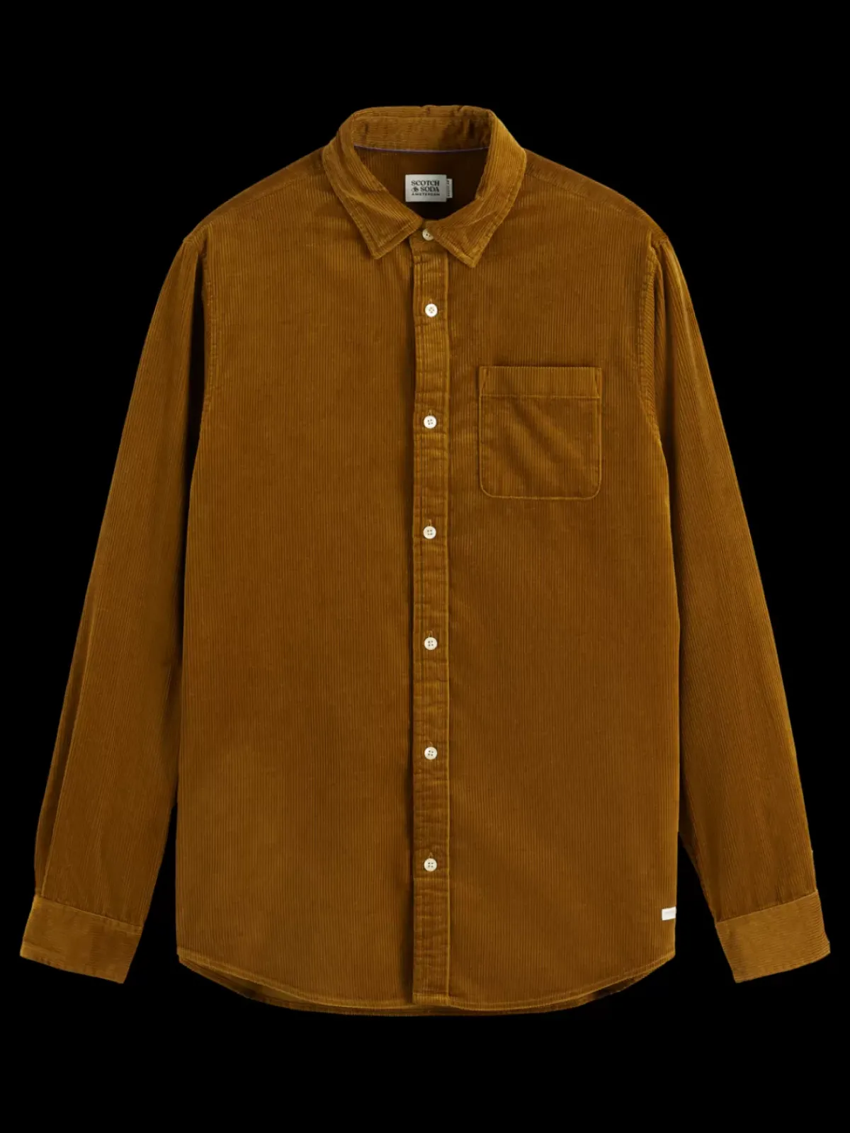 New SOLID CORDUROY SHIRT Shirts
