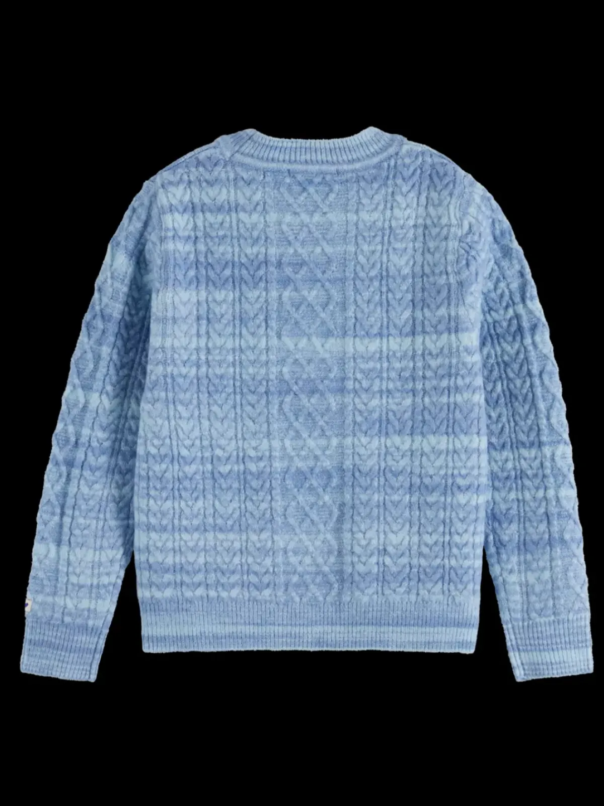 Discount SPACE DYED CABLE KNIT Kids Knitwear