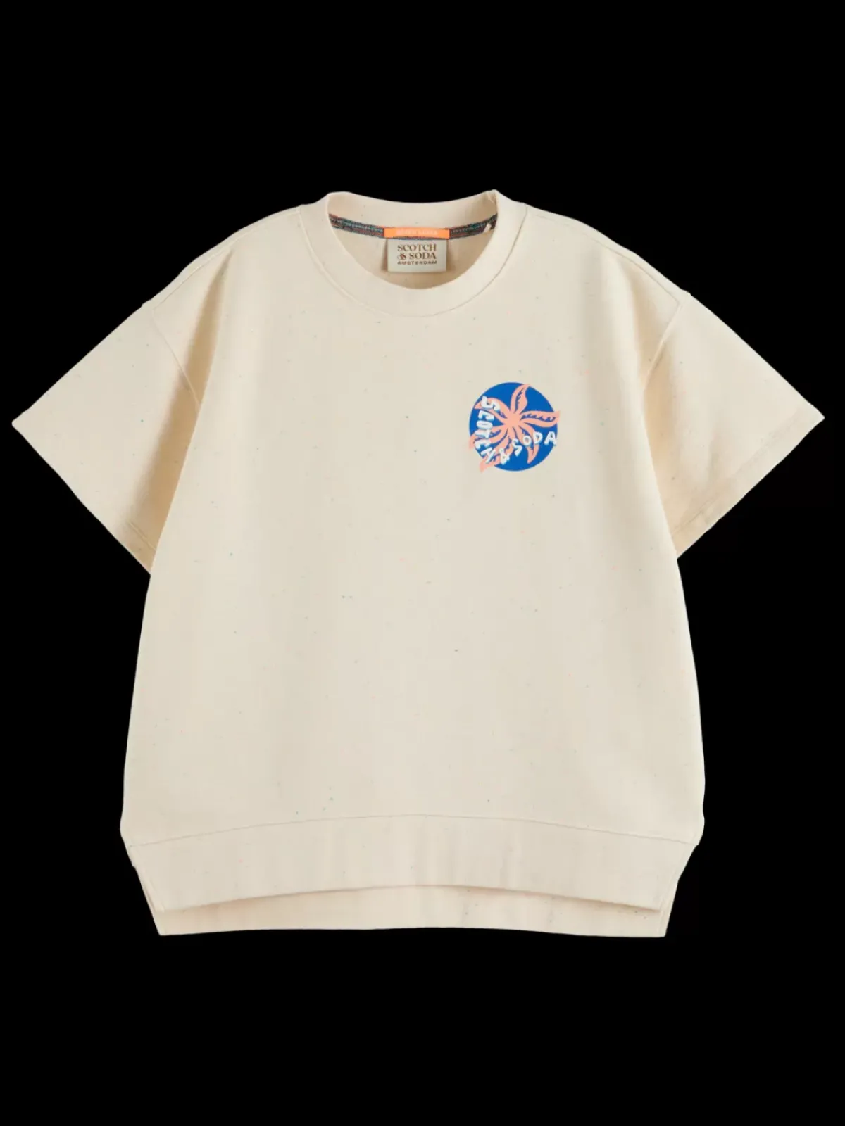 Sale SPLIT HEM GRAPHIC SWEATSHIRT Women Tops & T-shirts|Sweatshirts & Hoodies