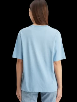 Hot SPRAYED ARTWORK BOYFRIEND FIT T-SHIRT Women Tops & T-shirts