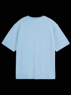 Hot SPRAYED ARTWORK BOYFRIEND FIT T-SHIRT Women Tops & T-shirts