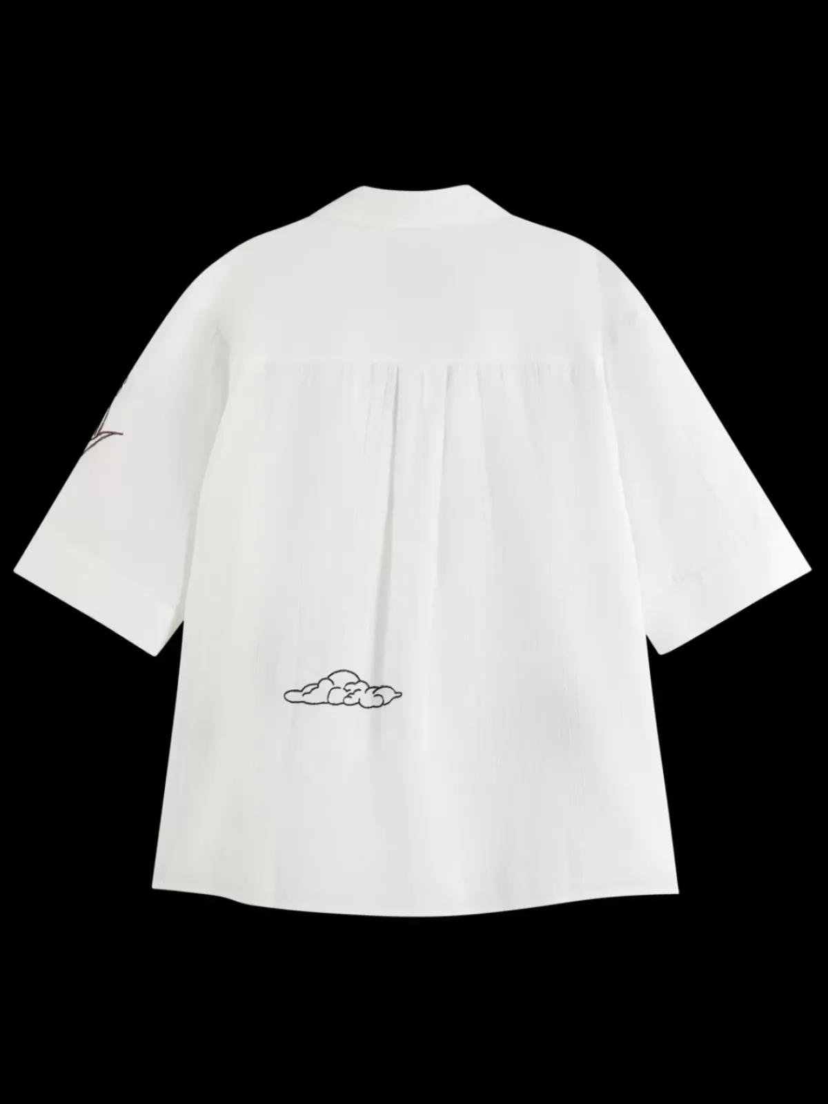 New Ss shirt with embroidery Women Tops & T-shirts