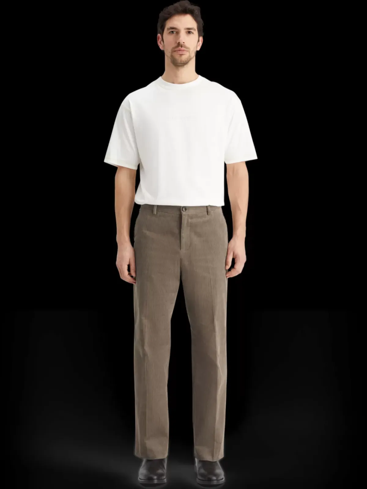 New Straight fit cotton corduroy chino Pants