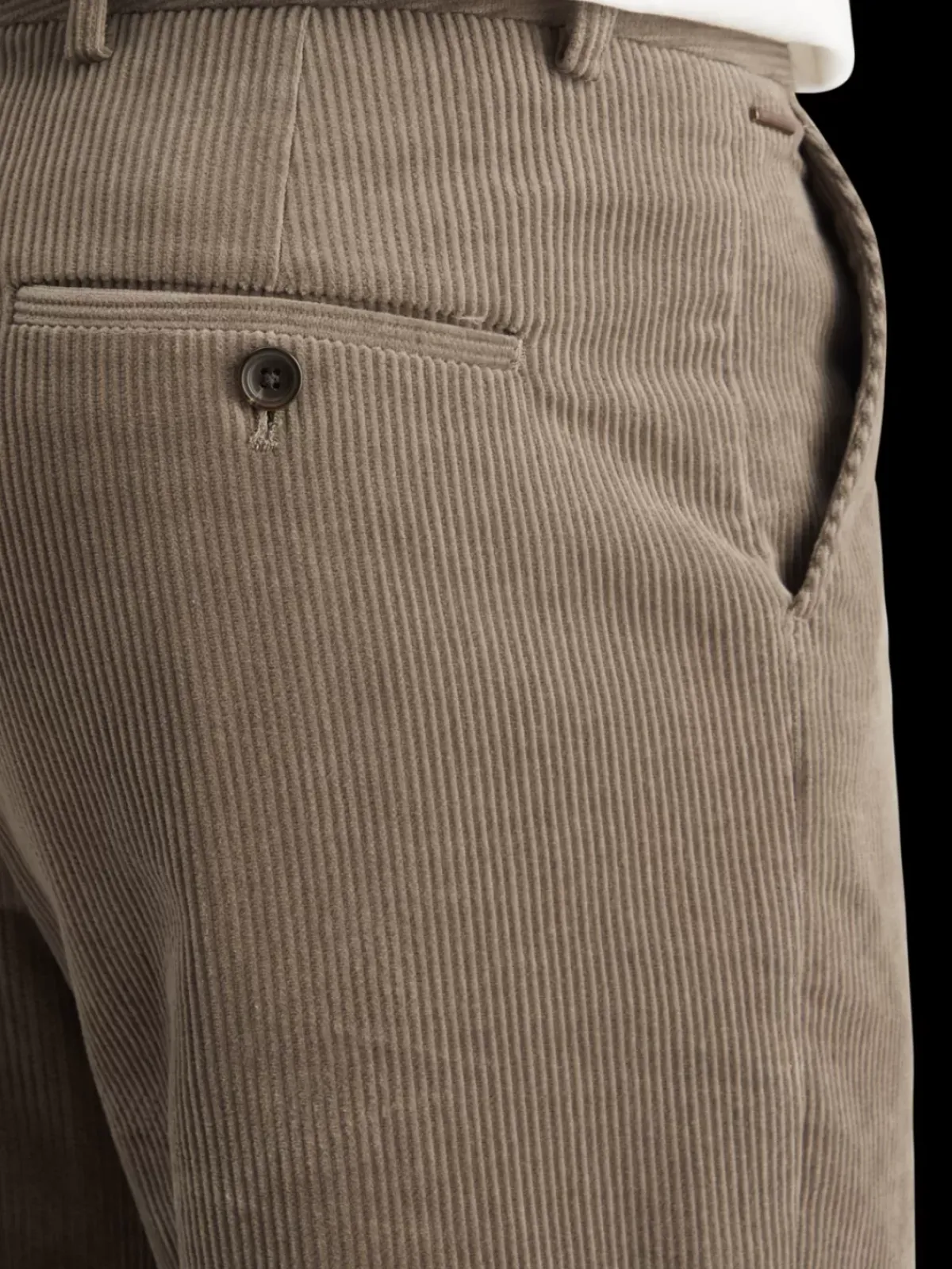 New Straight fit cotton corduroy chino Pants