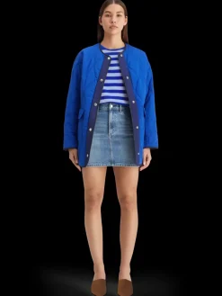 Hot STRIPED CROPPED T-SHIRT Women Tops & T-shirts