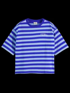 Hot STRIPED CROPPED T-SHIRT Women Tops & T-shirts