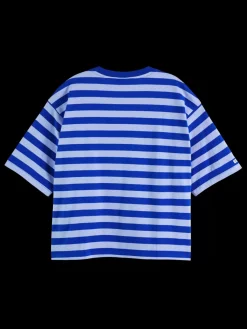 Hot STRIPED CROPPED T-SHIRT Women Tops & T-shirts