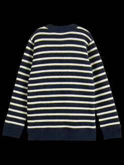 Sale STRIPED FELPA CREWNECK Kids/BOY Sweatshirts & Hoodies