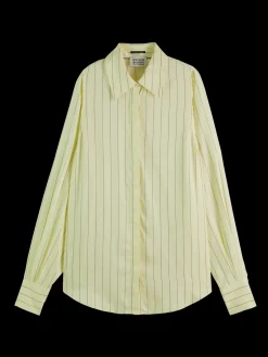 Hot STRIPED LIGHTWEIGHT SHIRT Women Blouses & Shirts