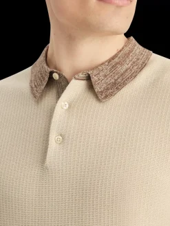 Clearance Structure knitted polo T-shirts & Polo Shirts