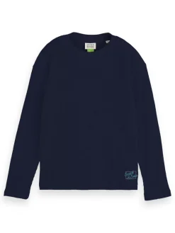 Online STRUCTURED LONG-SLEEVED T-SHIRT Kids/BOY T-shirts