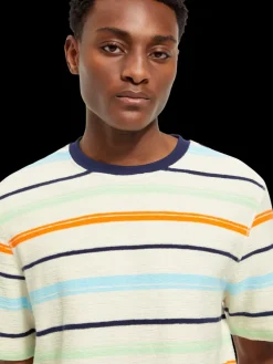 Hot Structured striped t-shirt T-shirts & Polo Shirts
