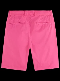 New Stuart- garment-dyed pima cotton chino short Shorts