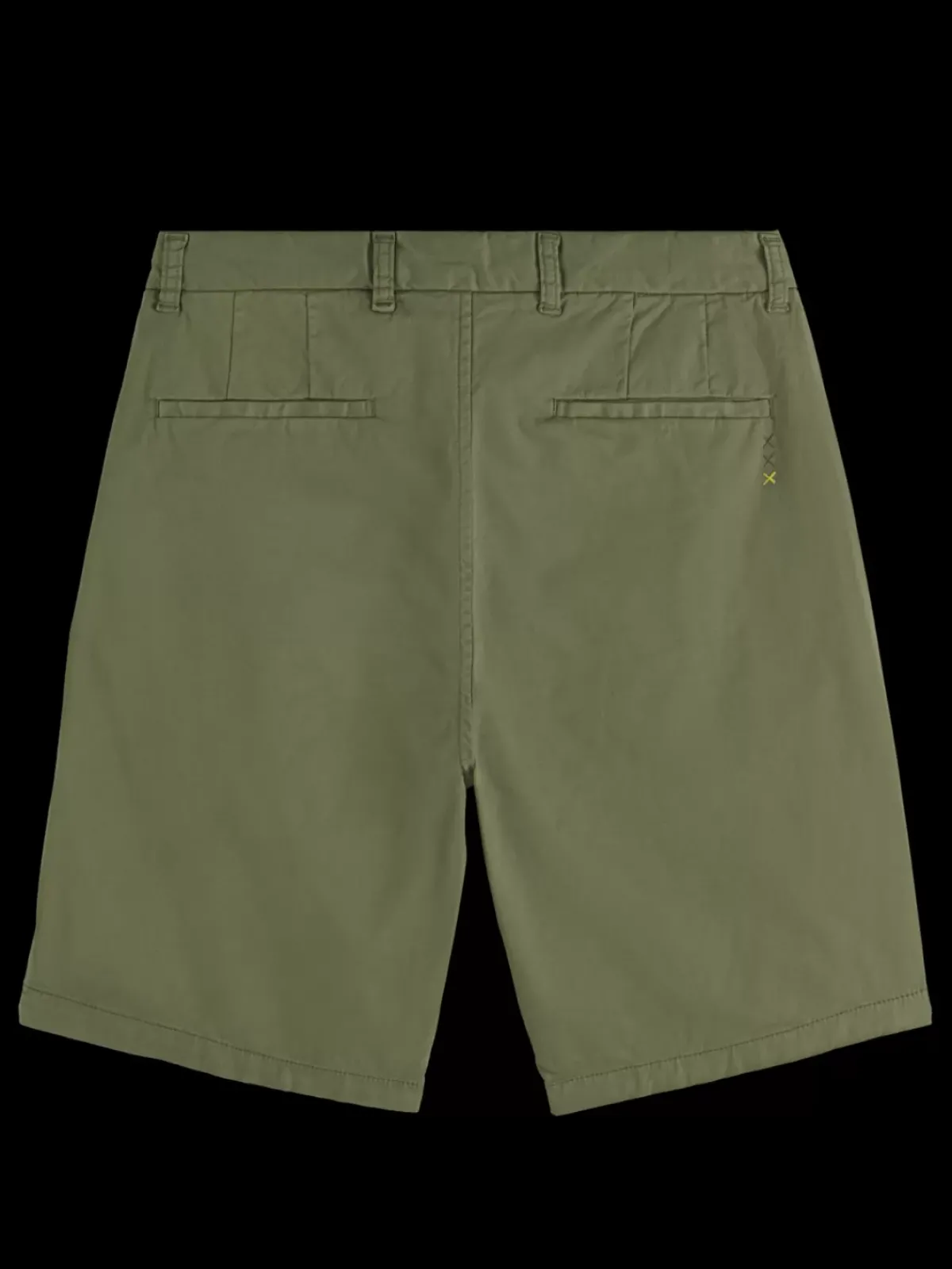 New Stuart- garment-dyed pima cotton chino short Shorts