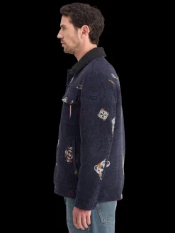 Hot SWIRL POETRY JACQUARD TRUCKER Jackets & Coats